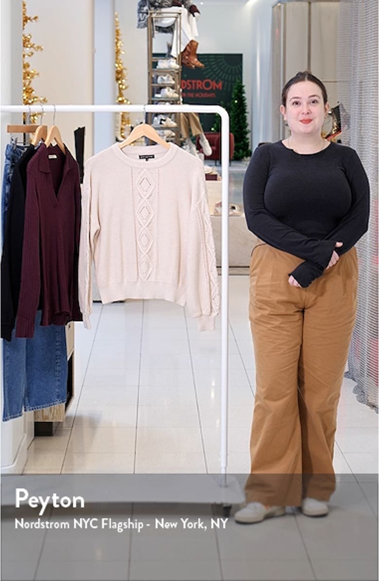 Cable Knit Sweater, sales video thumbnail