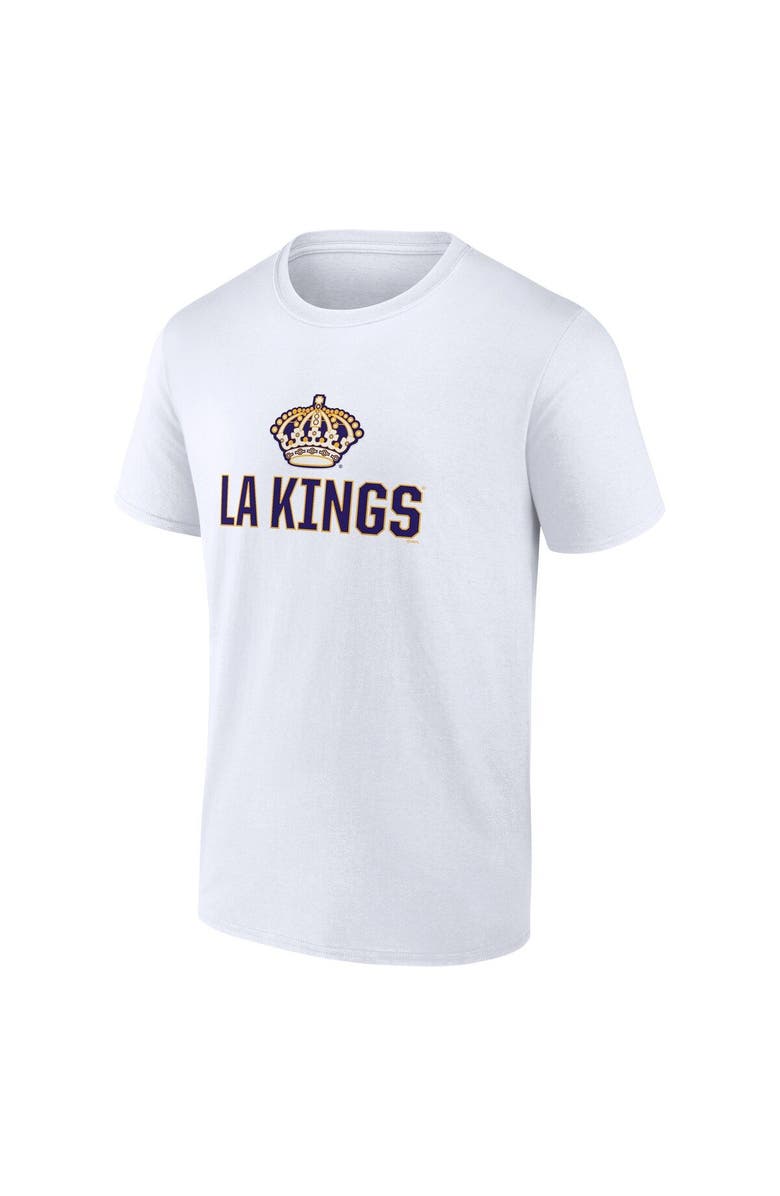 FANATICS Men's Fanatics Branded White Los Angeles Kings Special Edition 2.0 Wordmark T-Shirt, Alternate, color, 