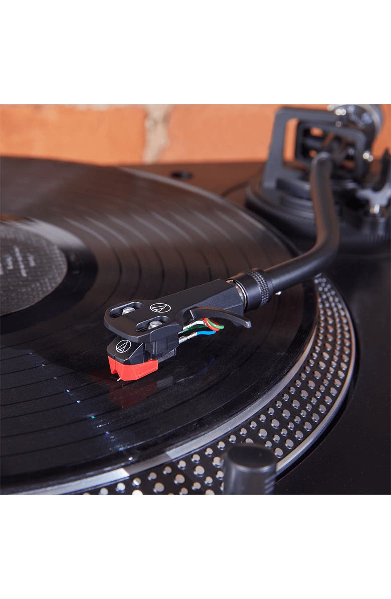 Audio-Technica AT-VM95ML/H Headshell & MM Cartridge Combo Kit, Alternate, color, Red