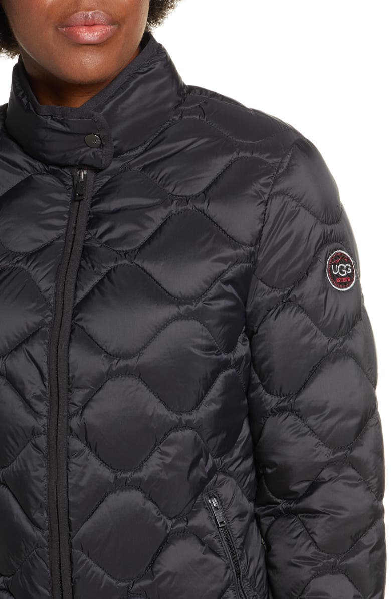 UGG<sup>®</sup> Selda Packable Water Resistant Quilted Jacket, Alternate, color, 