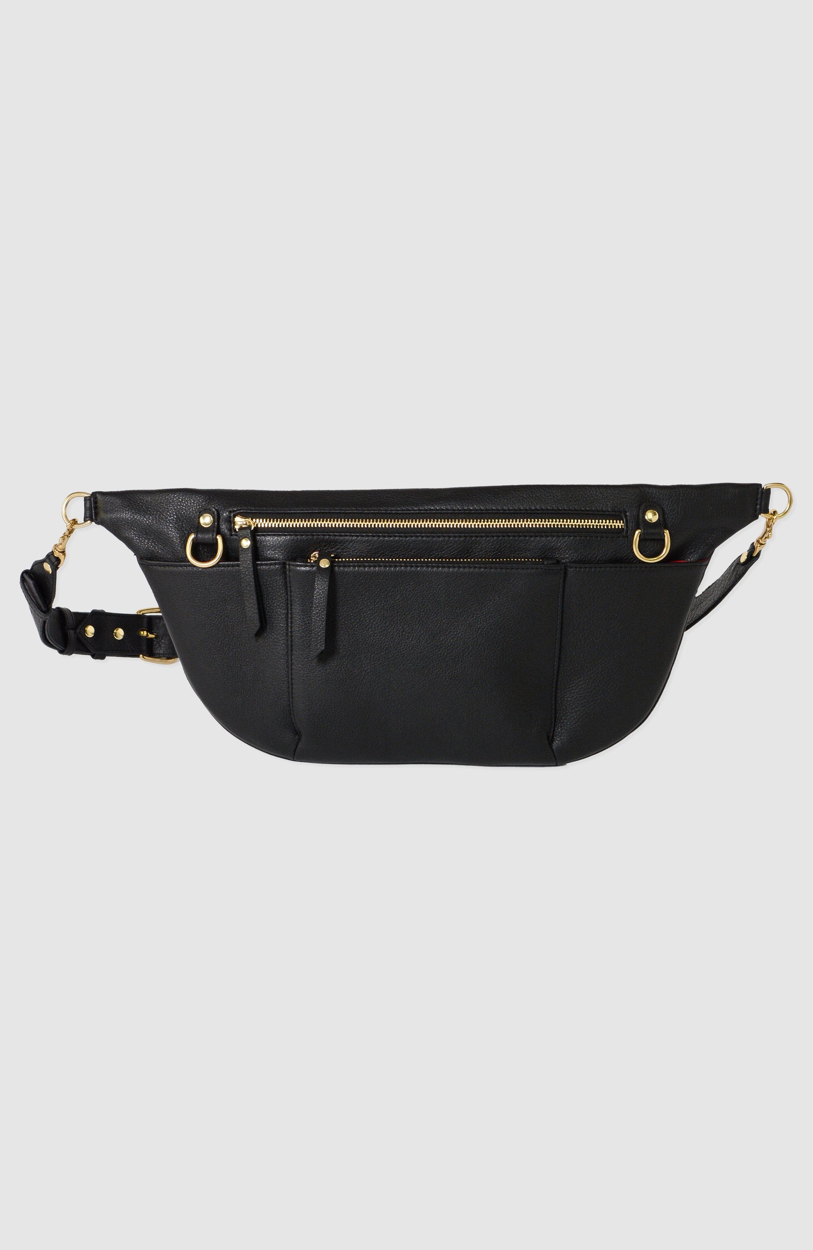 TAH Commuter Fanny Pack, Main, color, Black