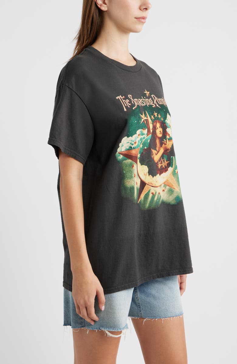 Merch Traffic Smashing Pumpkins Graphic T-Shirt, Alternate, color, Black