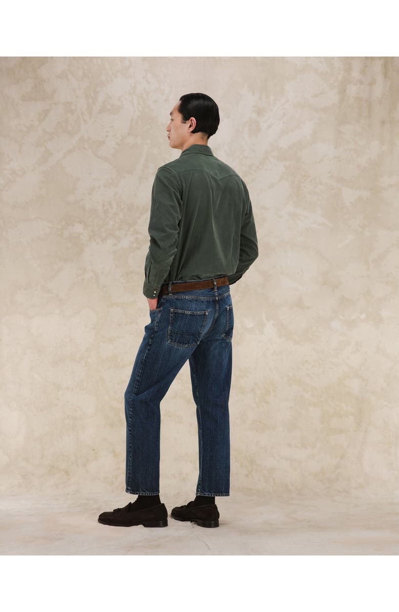 Fortela Ntex Texan Corduroy Shirt, Alternate, color, Green