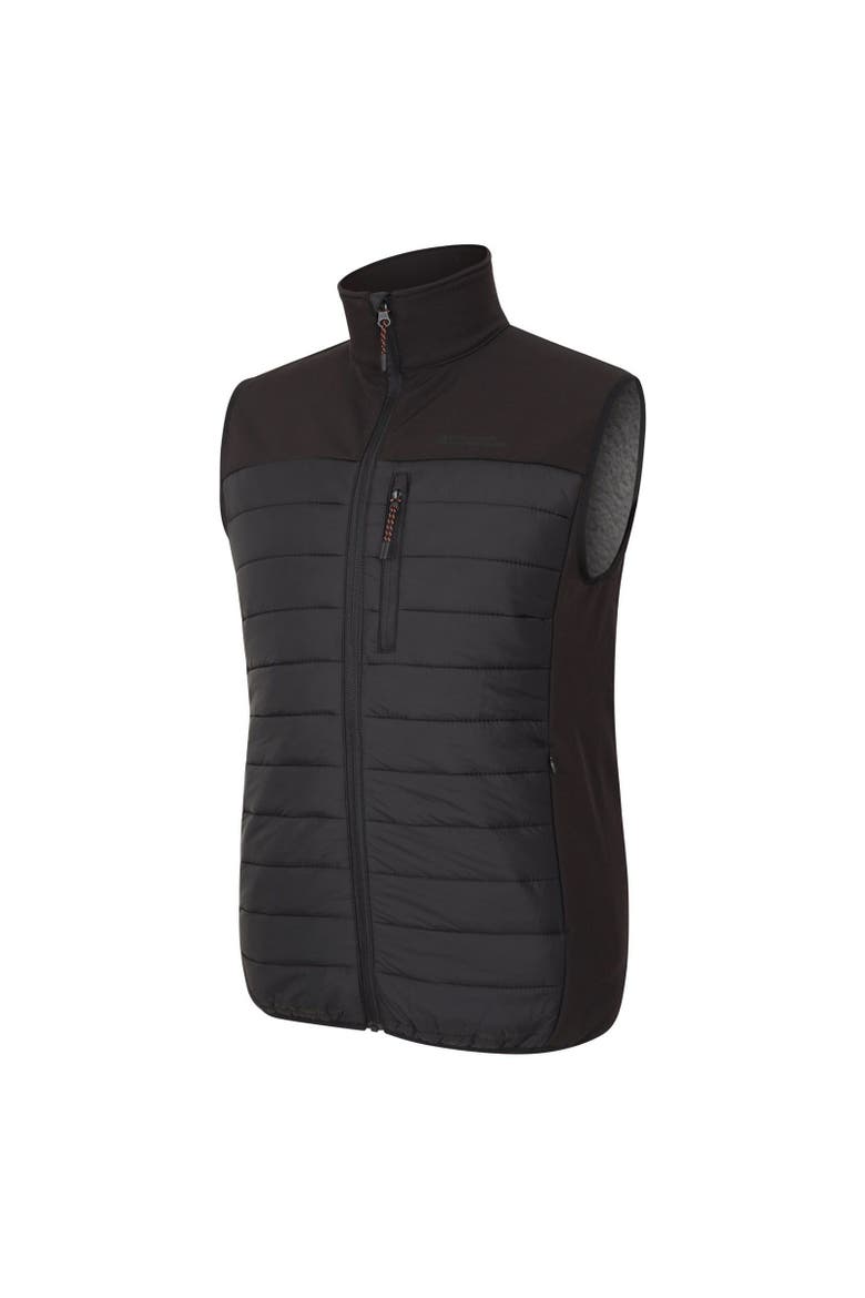 Turbine II Hybrid Padded Vest, Alternate, color, Black