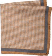 BOSS Houndstooth Pocket Square