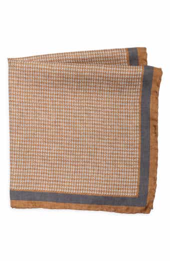BOSS Houndstooth Pocket Square