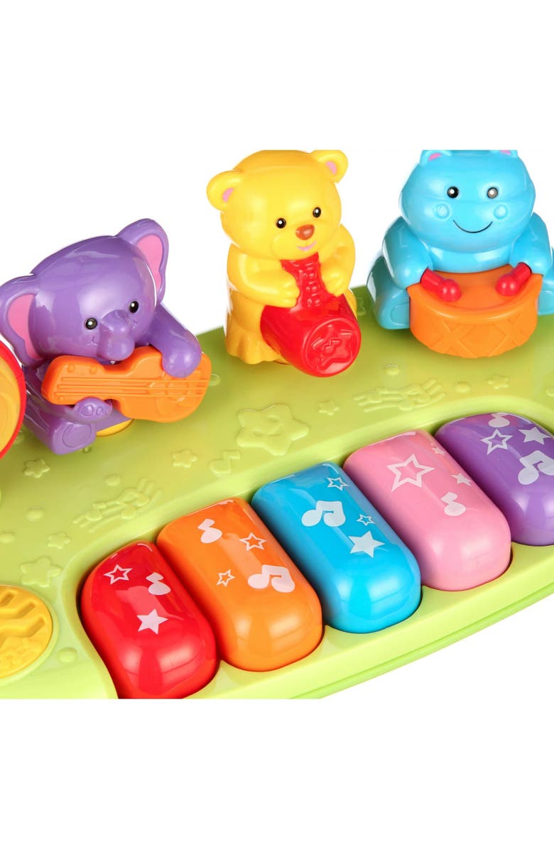 Little Virtuoso Safari Symphony Lights & Sounds Musical Toy, Ages 12Mo, Alternate, color, Multicolored