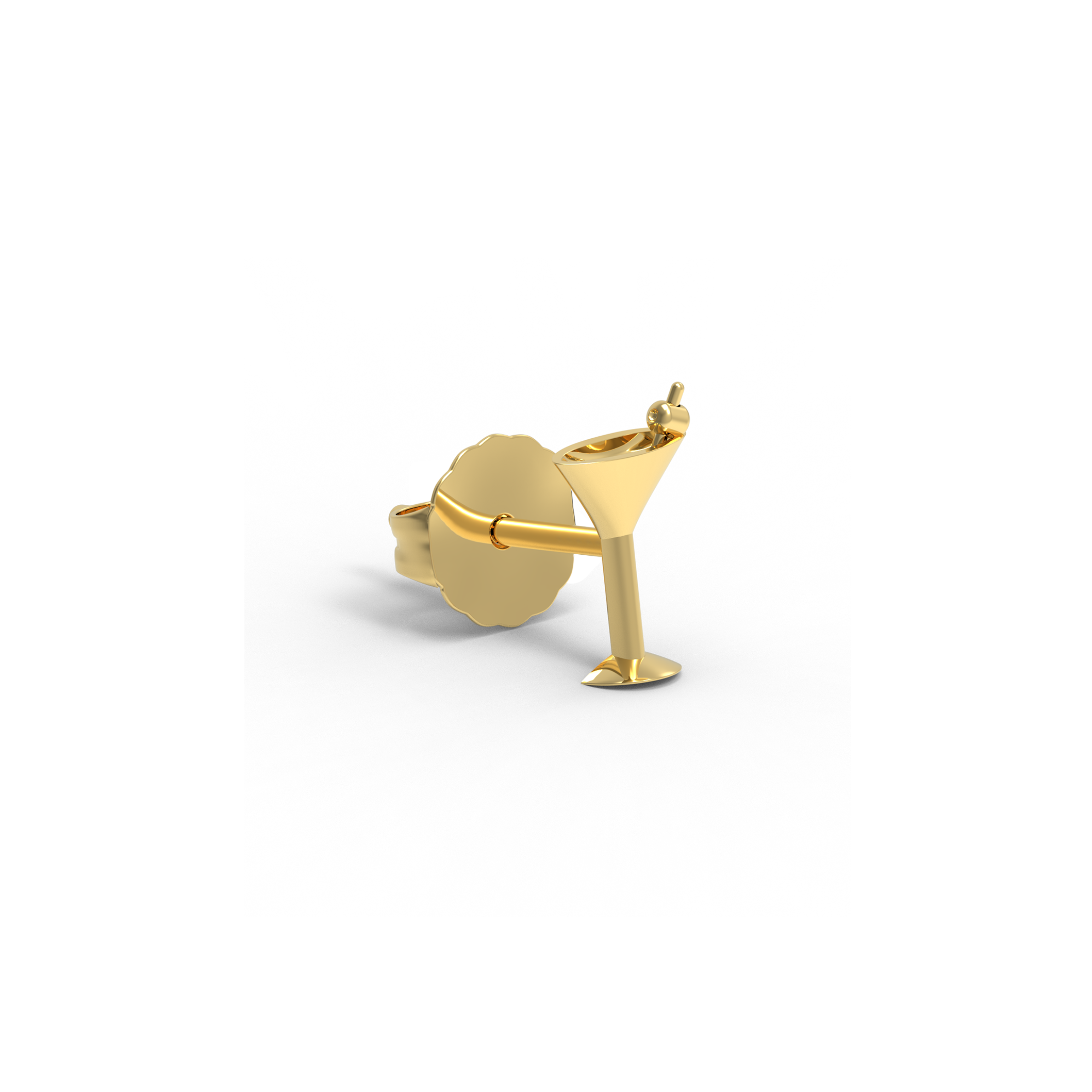 selected Gold - Flat Black