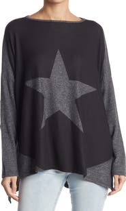 GO COUTURE Colorblock Top