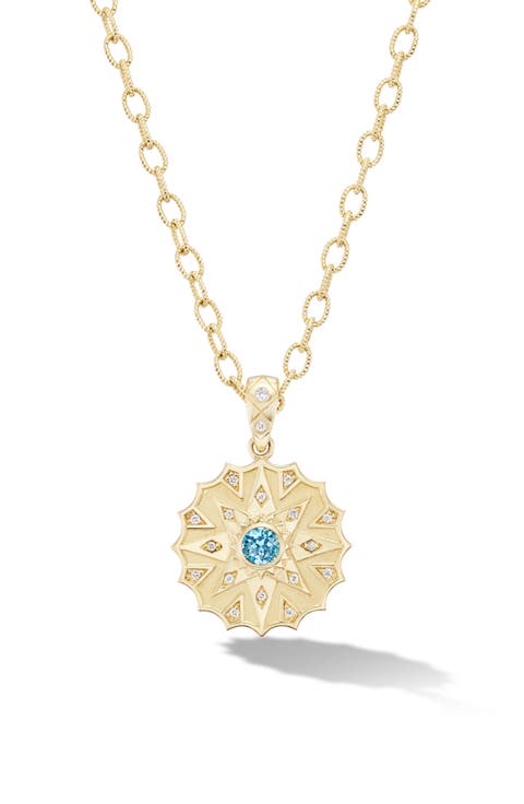 Star Medallion Pendant Necklace