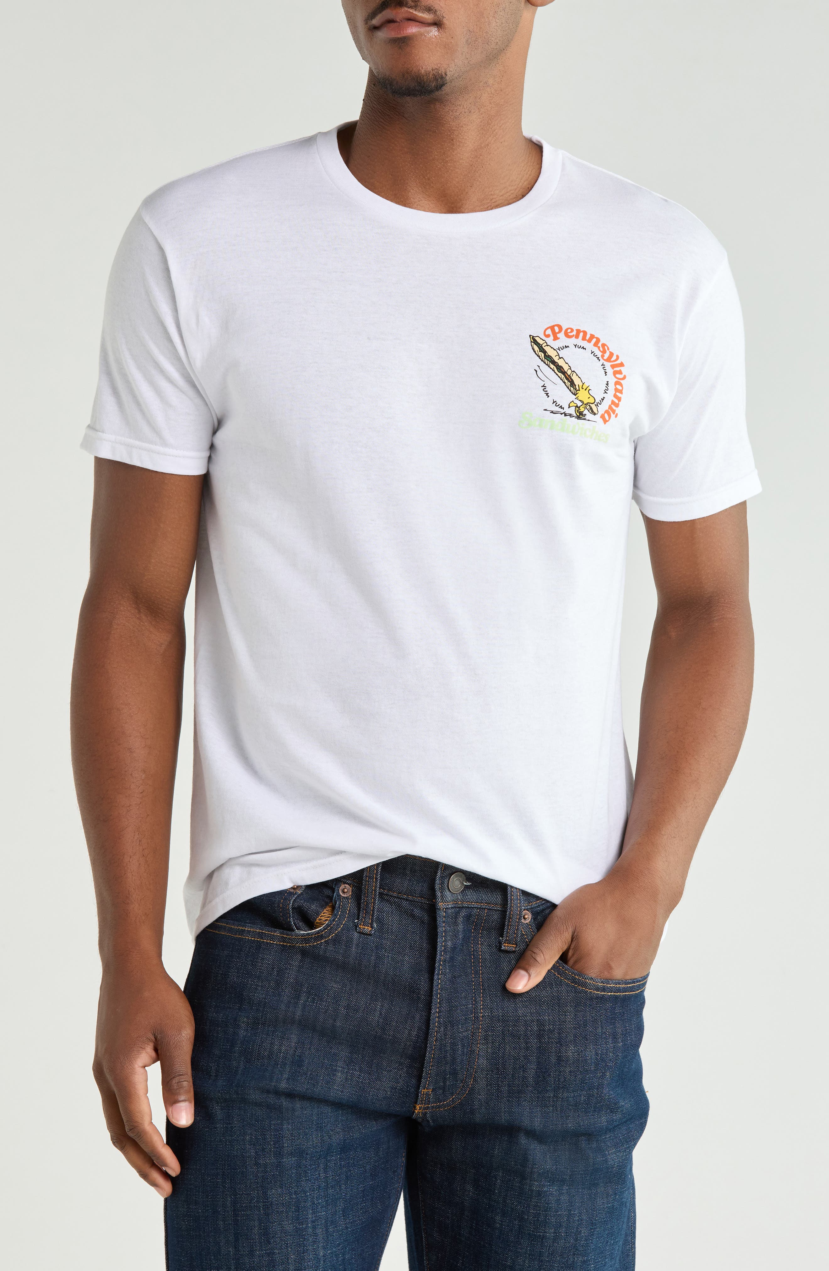 Peanuts PA Sandwiches Graphic T-Shirt
