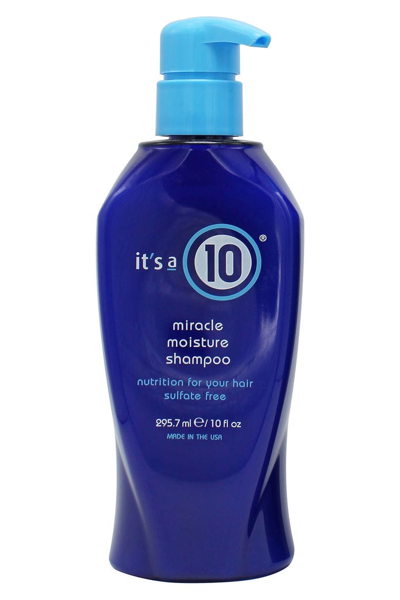 It's A 10 Miracle Moisture Shampoo - 10 oz., Main, color, NONE