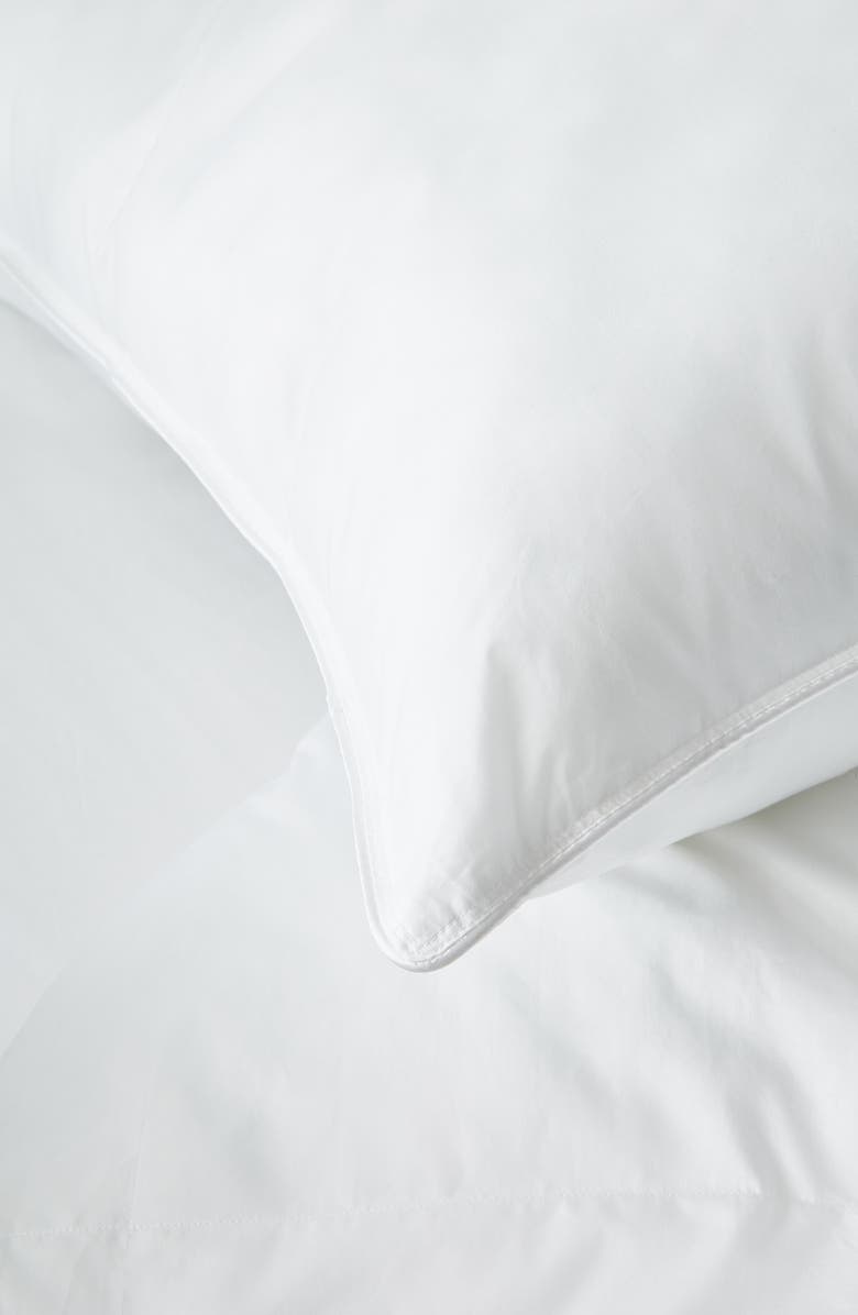 Nordstrom Medium Density PrimaLoft<sup>®</sup> Down Alternative Pillow, Alternate, color, White