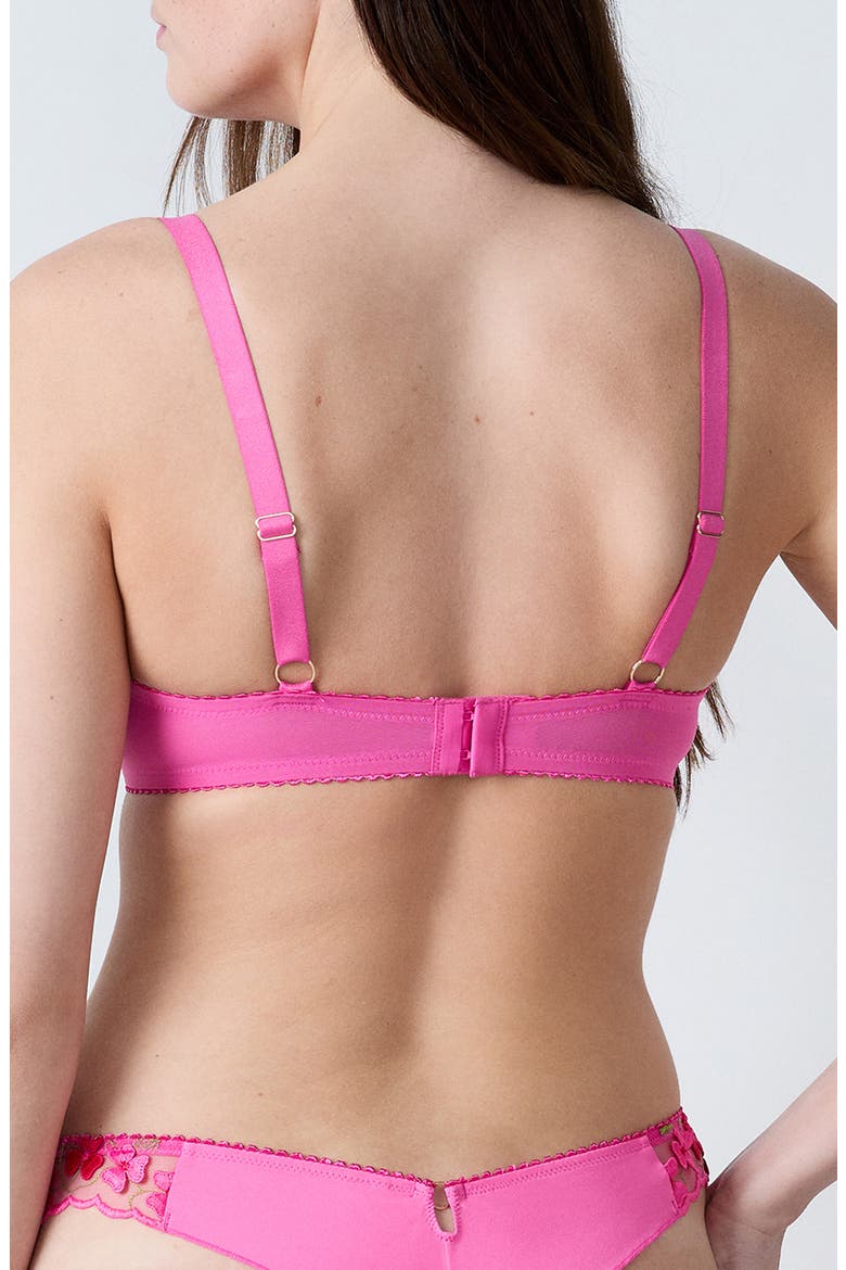 Amour Balconette Bra, Alternate, color, FUCHSIA