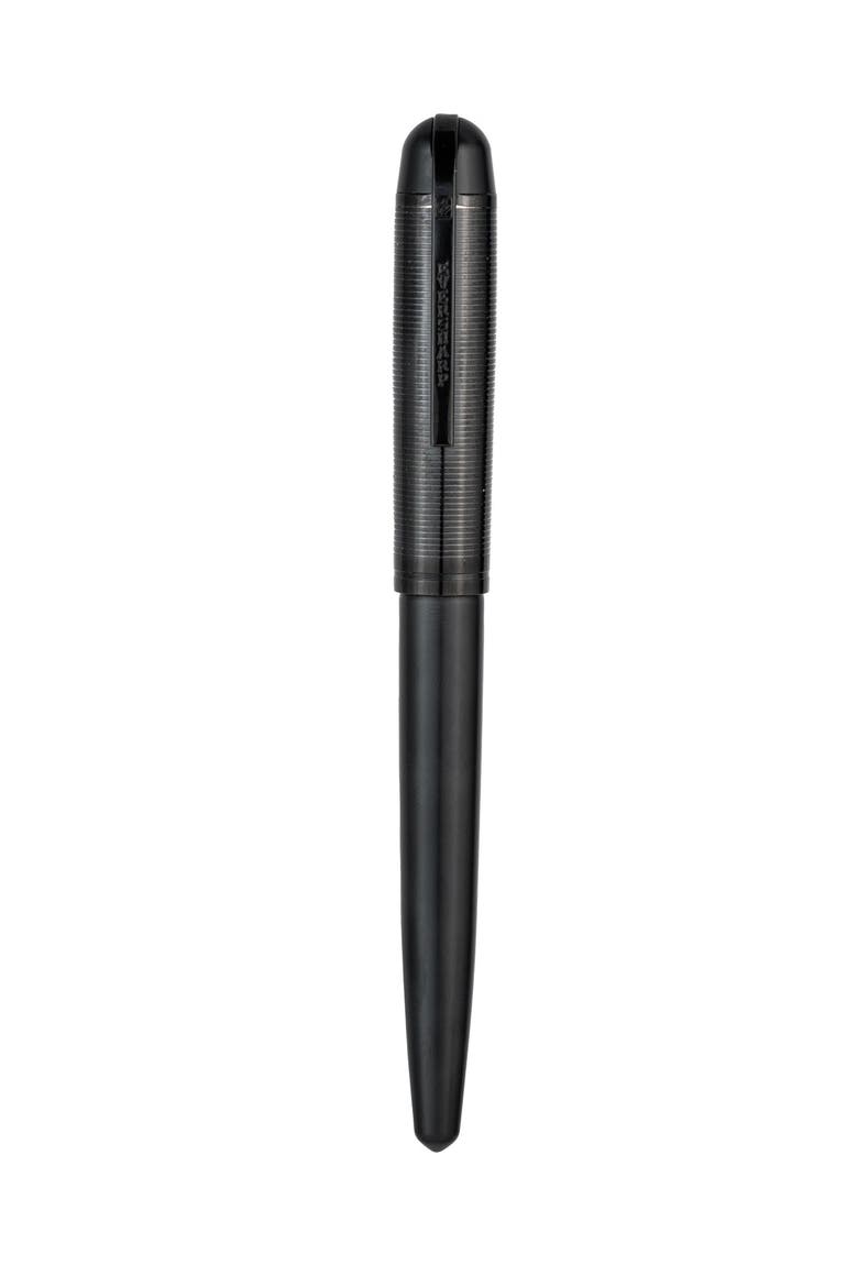 Skyline Aviator Black Rollerball Pen, Main, color, Black / Gunmetal