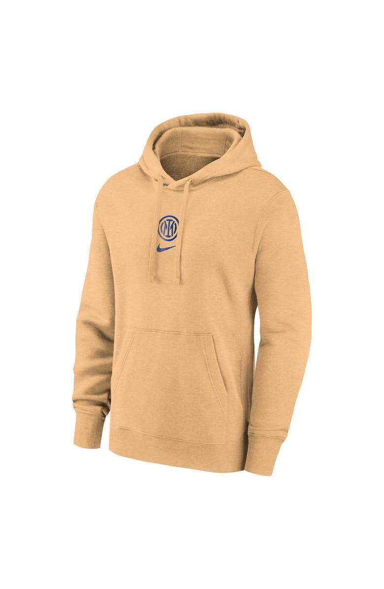 Nike Men's Nike Gold Inter Milan Club Pullover Hoodie, Alternate, color, 