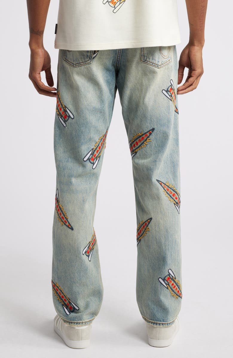 ICECREAM Blast Off Ripped Jeans, Alternate, color, Hot Fudge