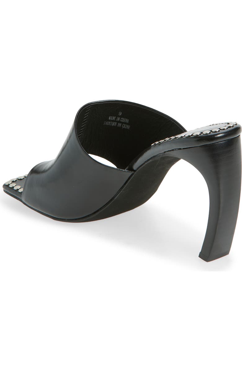Jeffrey Campbell Alloc Slide Sandal, Alternate, color, Black Silver
