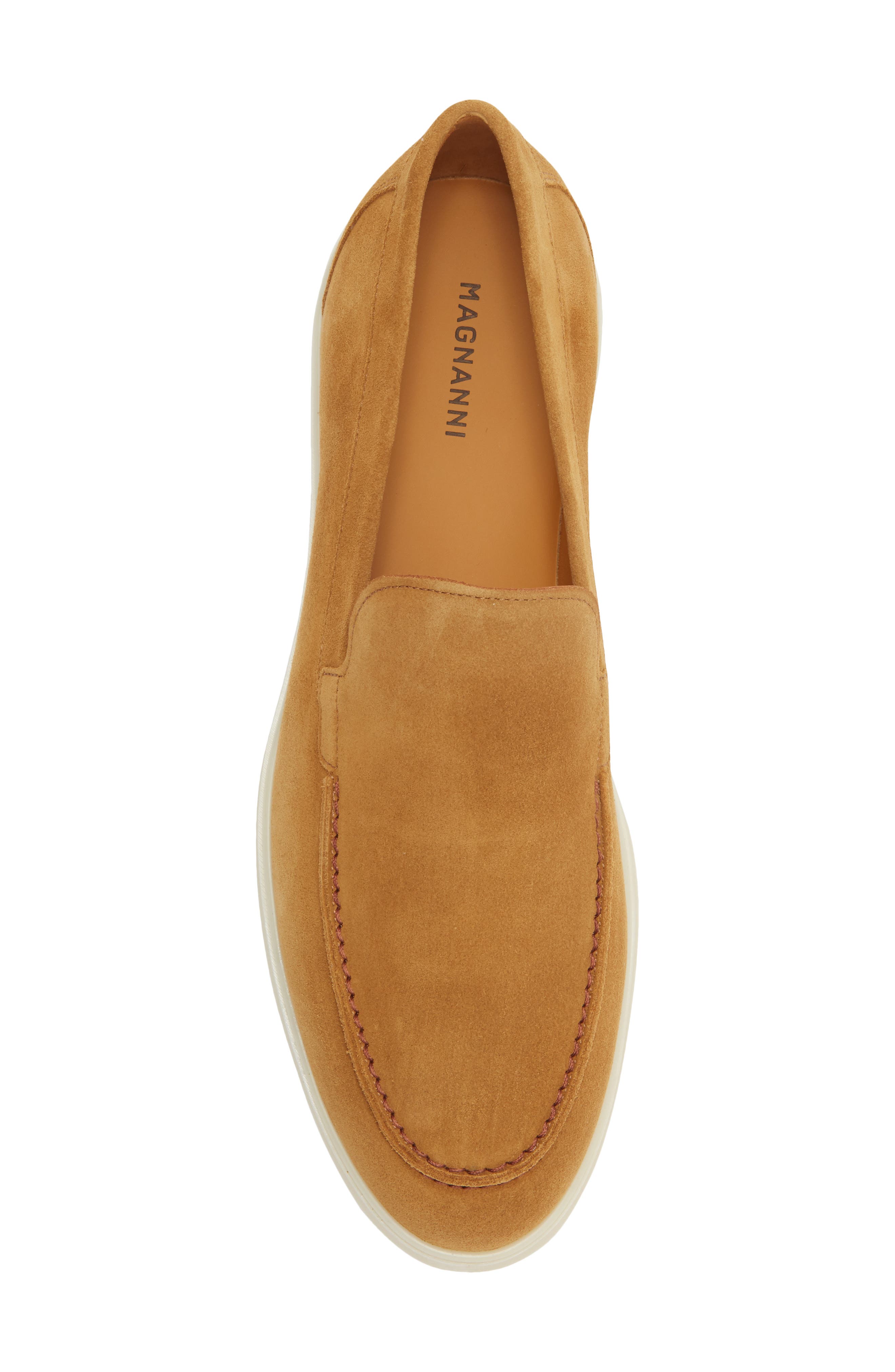 Magnanni Lobo Loafer, Alternate, color, Cognac