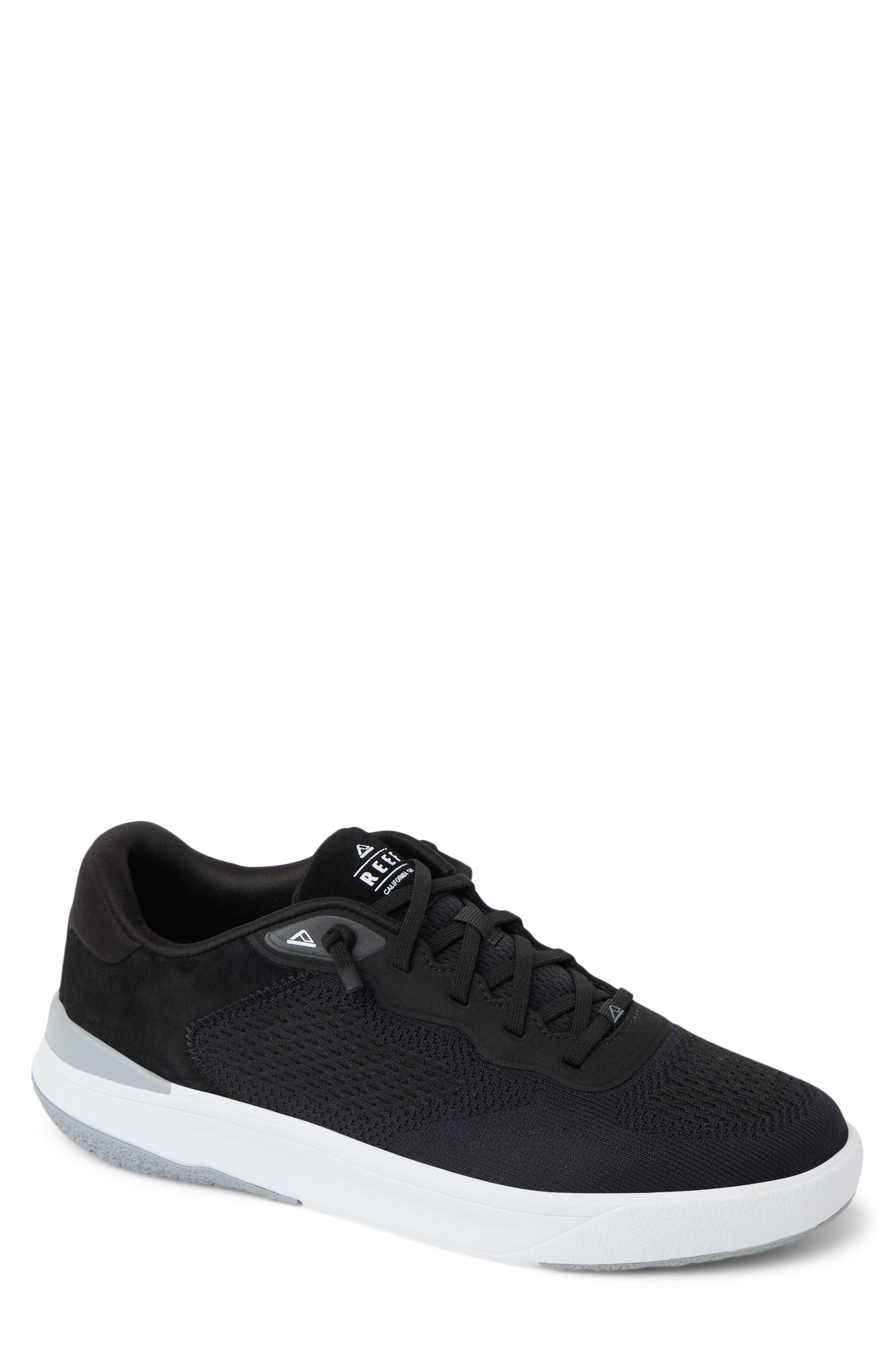 Shoreline Del Mar Sneaker, Main, color, BLACK/WHITE