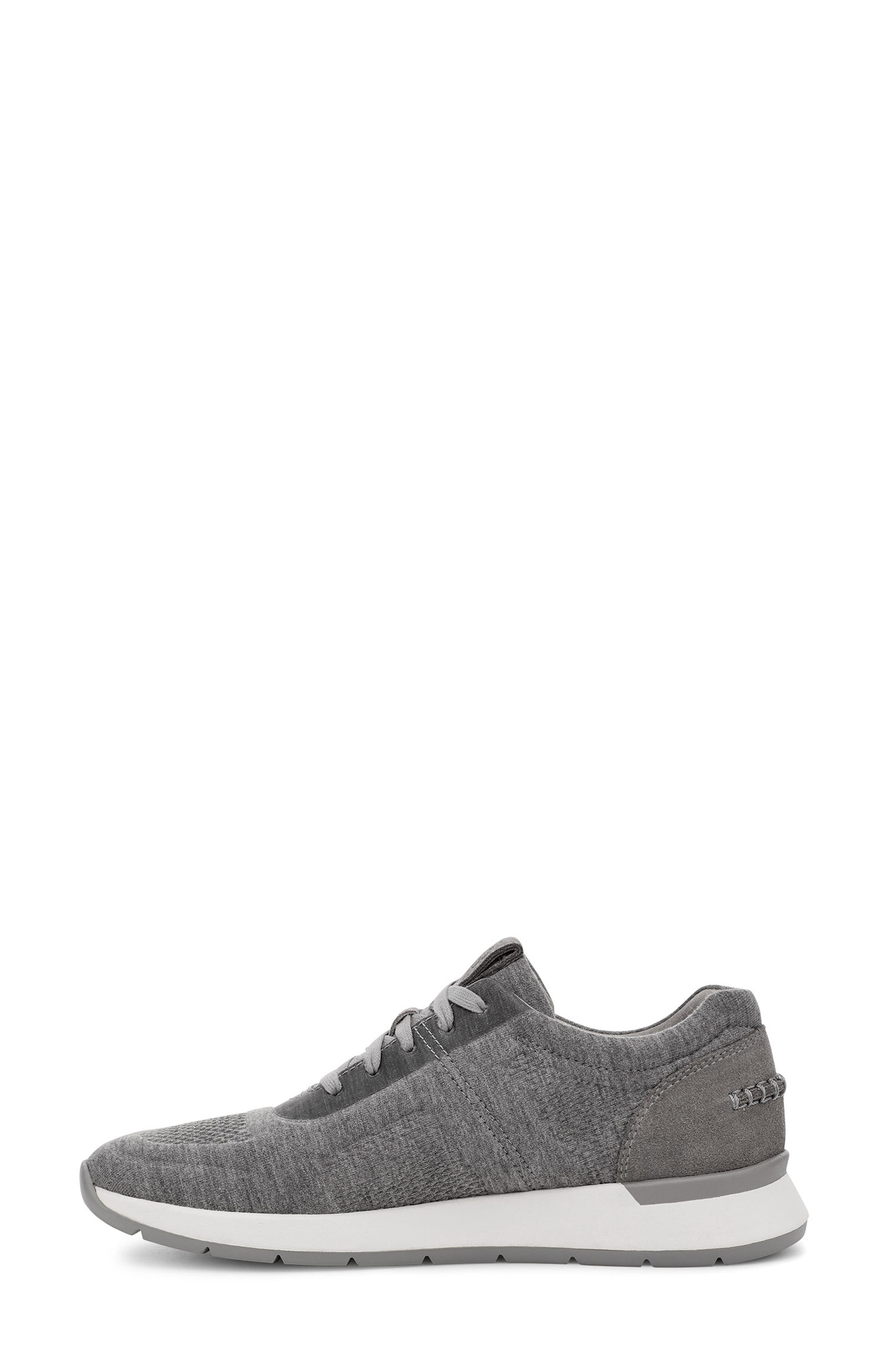 Adaleen Sneaker, Alternate, color, GREY JERSEY FABRIC