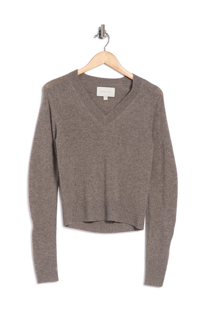 Brochu Walker Sila V-Neck Cashmere Sweater, Alternate, color,
