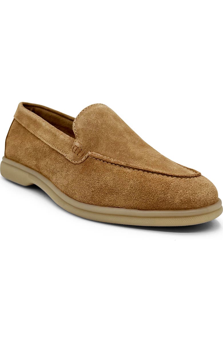 CHELSEA CREW Lama Suede Loafer, Main, color, Tan Suede