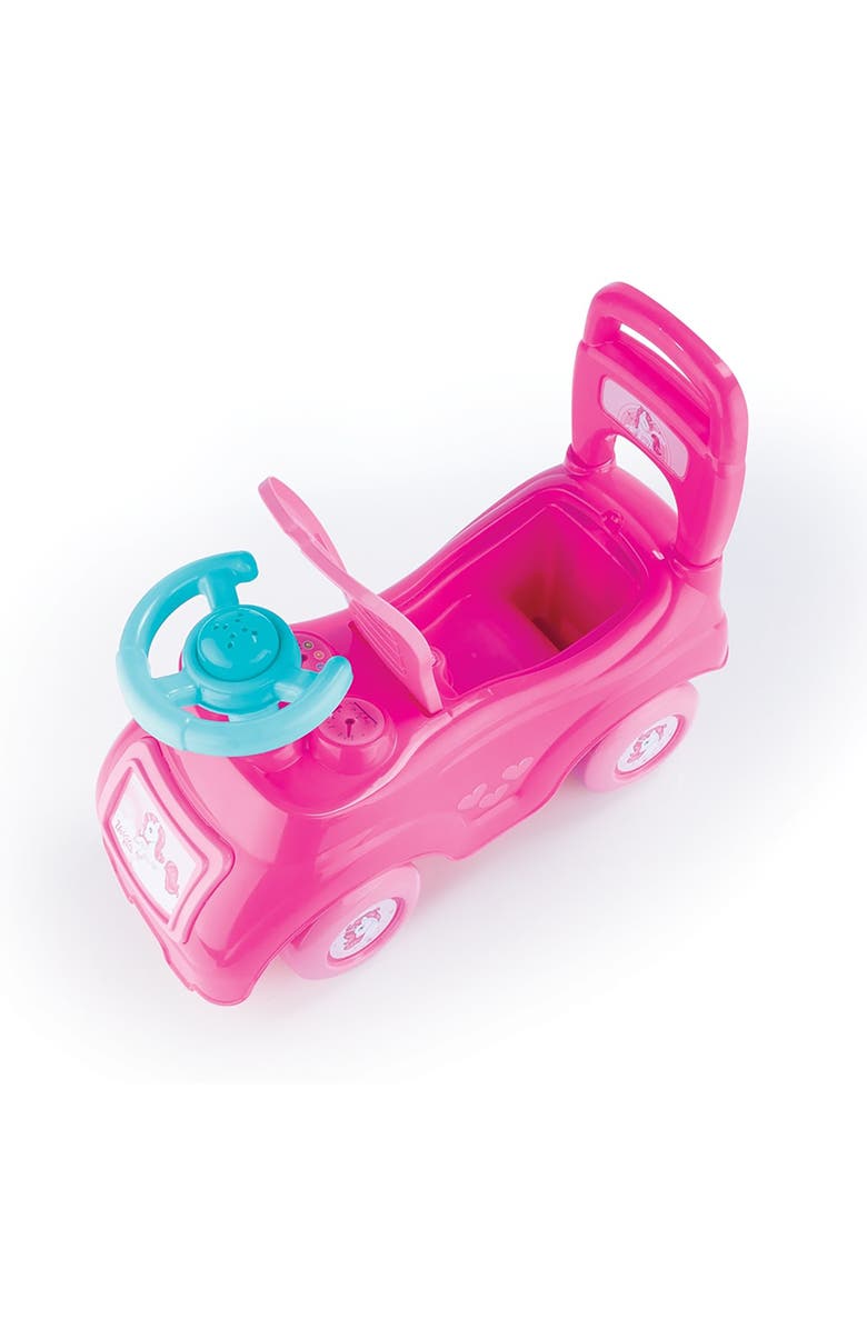 Dolu Pink Unicorn Sit and Ride, Alternate, color, Pink