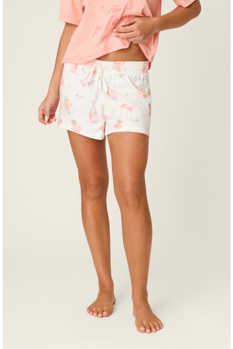 Paloma Mama Pajama Shorts, Main, color, IVORY