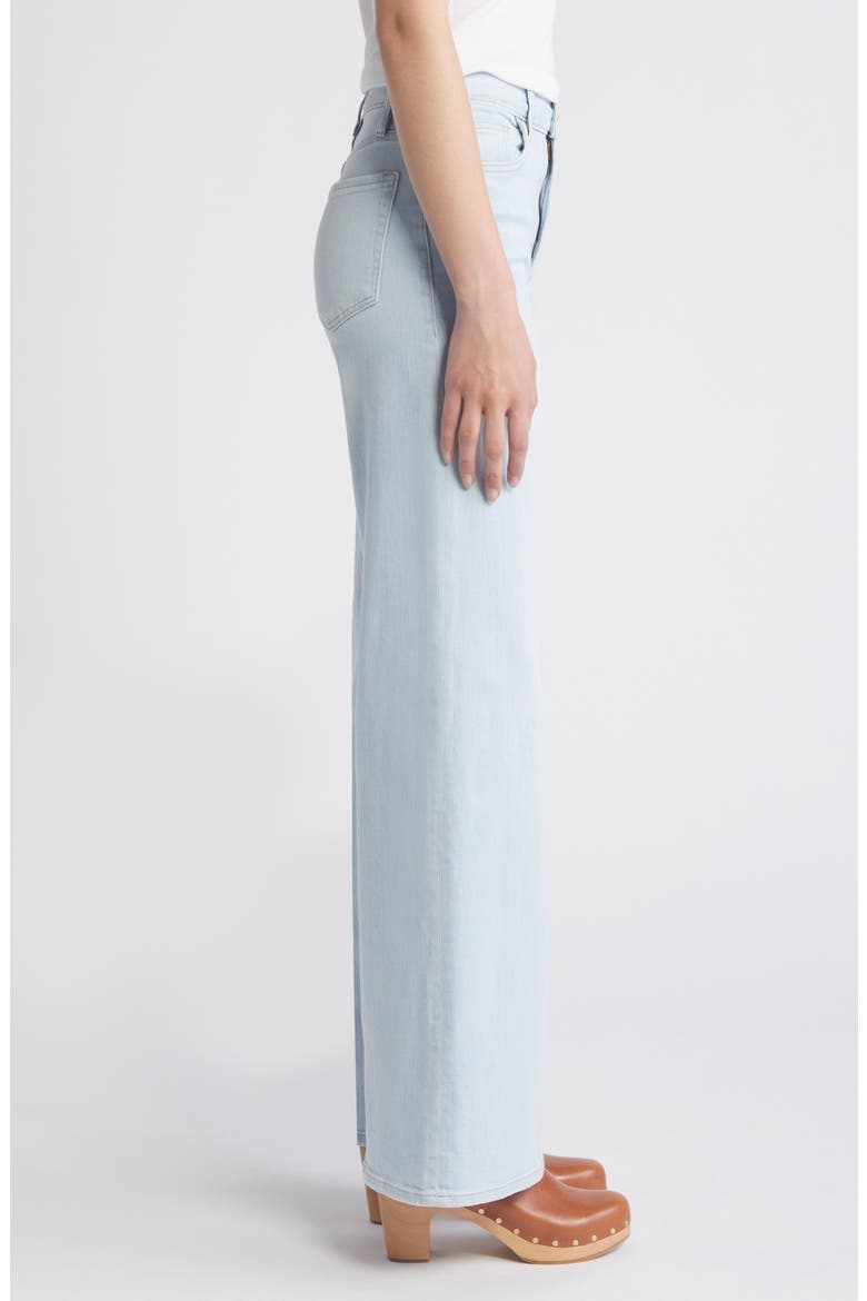 Le Slim Palazzo Ankle Jeans, Alternate, color, CLARITY
