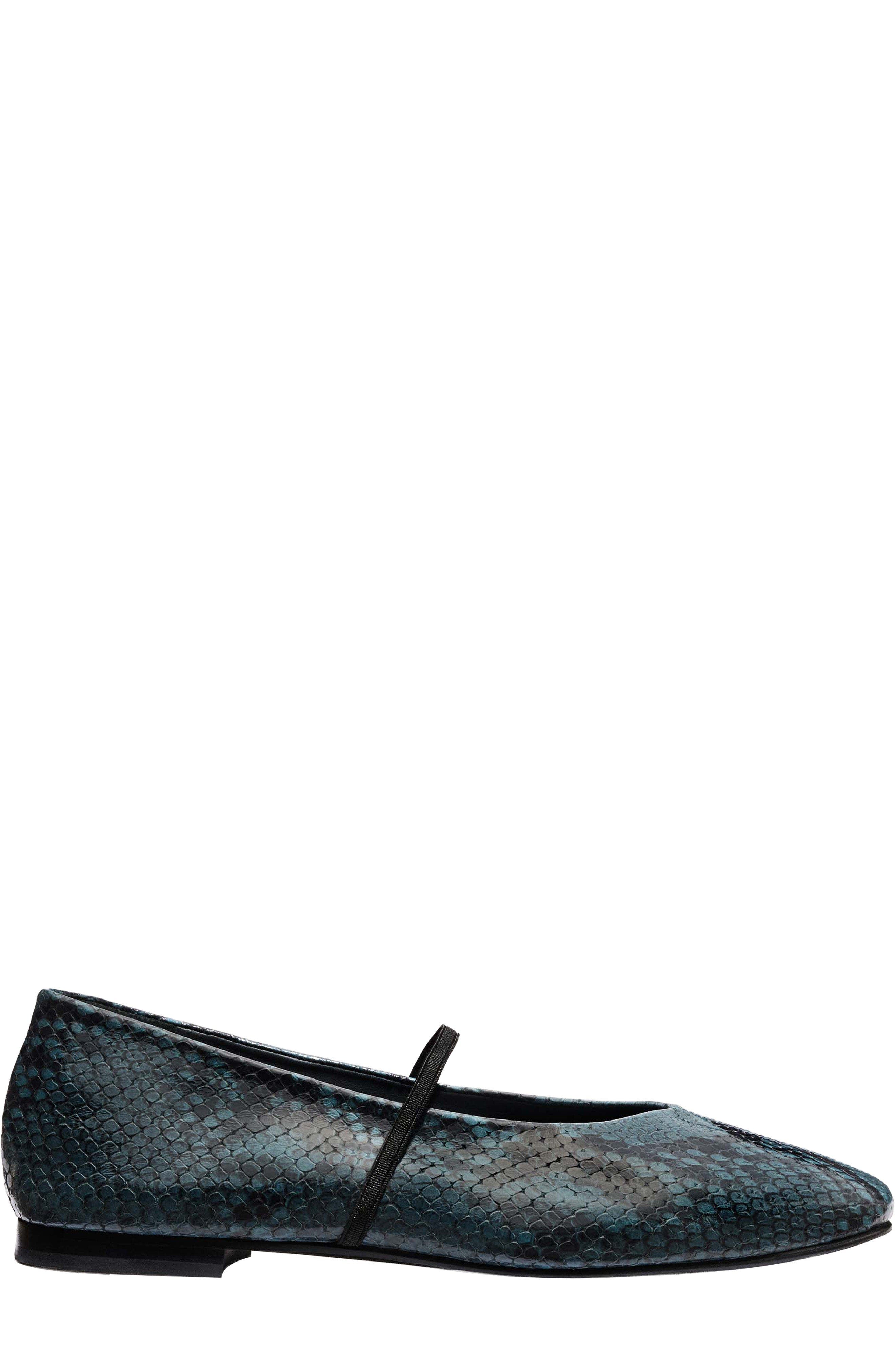 Aqua Python Embossed
