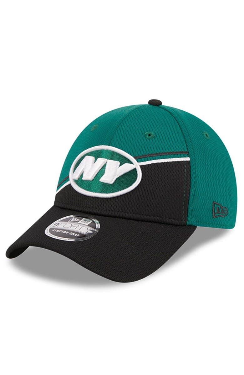 New Era Men's New Era Green/Black New York Jets 2023 Sideline 9FORTY Adjustable Hat, Alternate, color, Green