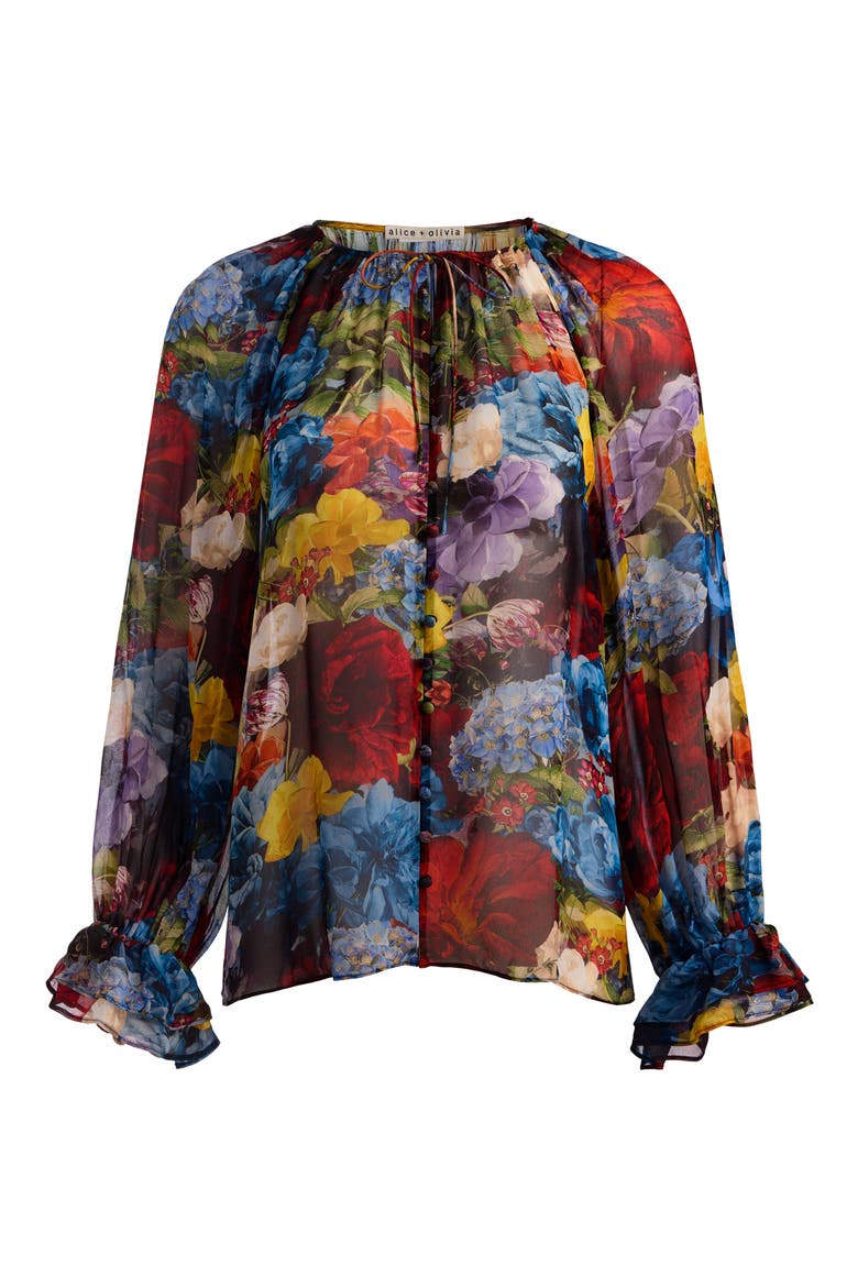 Josephine Floral Georgette Top (Women) | Nordstromrack