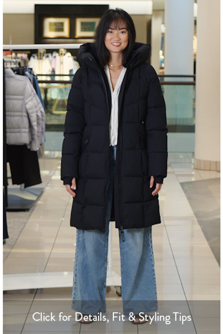 Oxford Long Puffer Coat video
