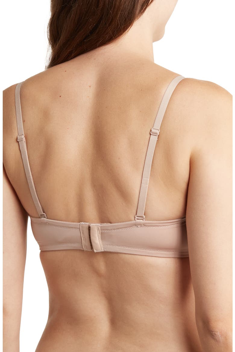 Pure Micro Strapless Bra, Alternate, color, 7NS CEDAR
