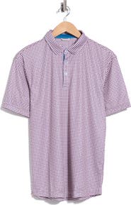 Swannies Tanner Geo Print Performance Golf Polo