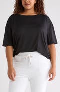 Zella Equilibrium Short Sleeve Cocoon T-Shirt