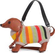 JW PEI Addison Dachshund Faux Leather Handbag