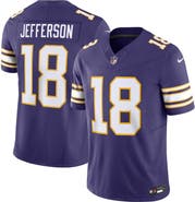 Nike Men's Nike Justin Jefferson Purple Minnesota Vikings Vapor F.U.S.E. Limited Jersey