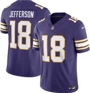 Nike Men's Nike Justin Jefferson Purple Minnesota Vikings Vapor F.U.S.E. Limited Jersey