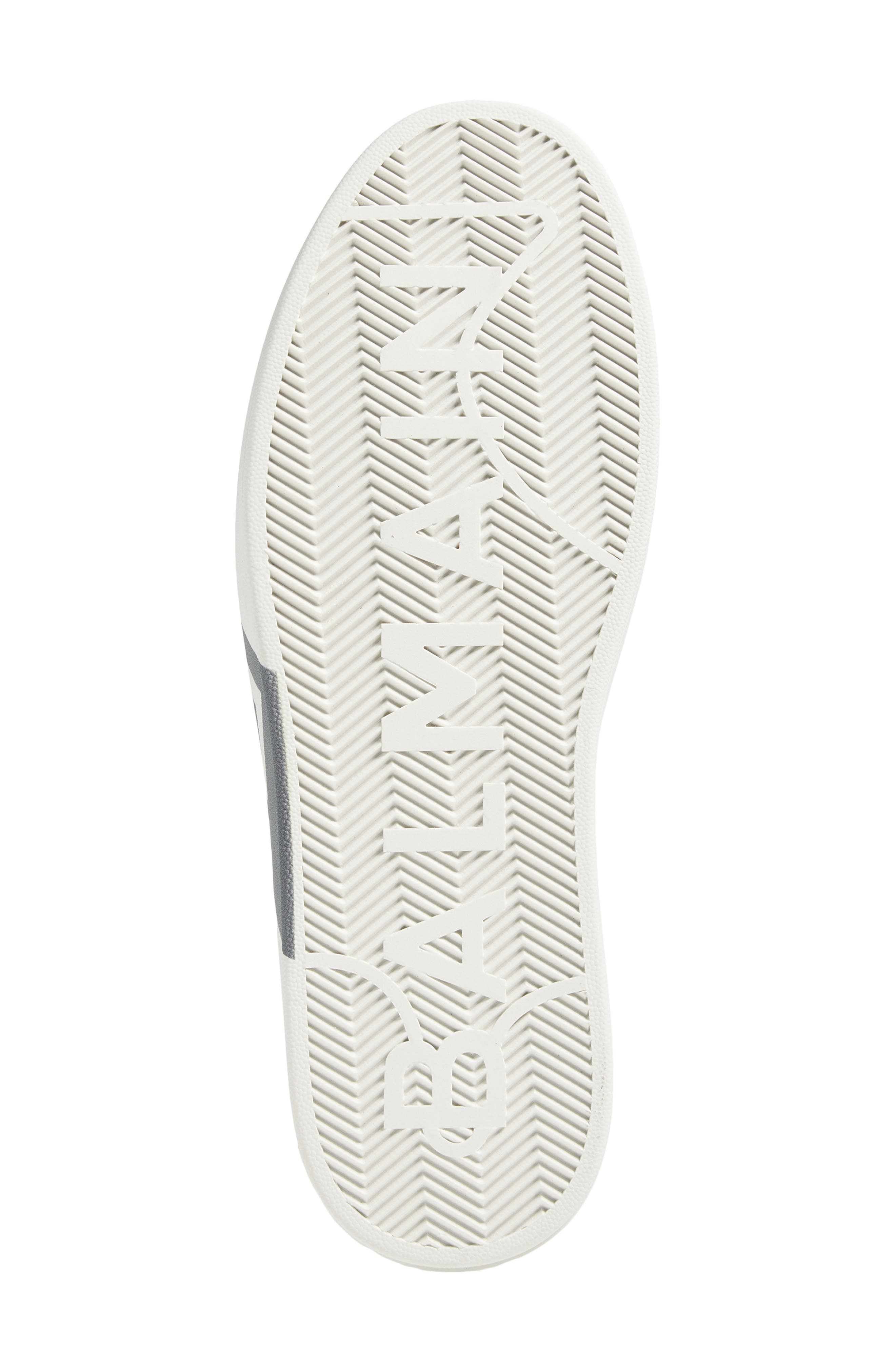 Balmain B-Court Trainers, Alternate, color, Yad Grey/White