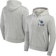 NFL X DARIUS RUCKER Men's NFL x Darius Rucker Collection by Fanatics Heather Gray Tennessee Titans Domestic Full-Zip Hoodie