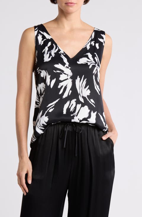 Double V-Neck Tank