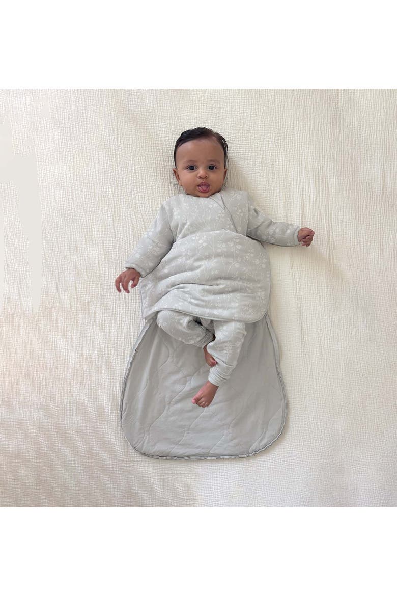 Unisex Baby Long Sleeve Transitional Swaddle Sleep Sack, Easy Diaper Changes, 1.0 TOG, Alternate, color, Magnolia