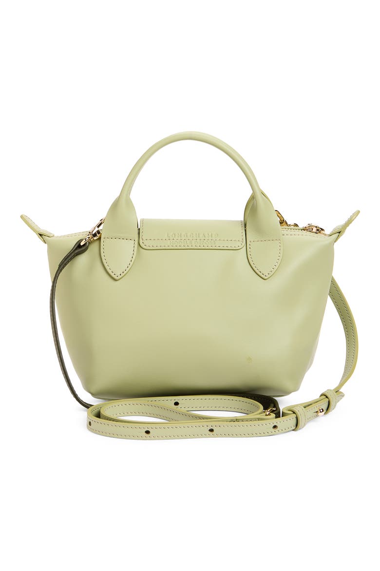 Extra Small Le Pliage Passport Xtra Handbag, Alternate, color, ALMOND GREEN