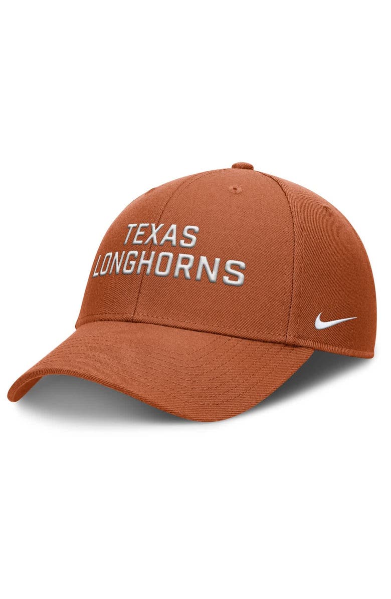 Nike Men's Nike Burnt Orange Texas Longhorns Rise Practice Adjustable Hat, Main, color, Burnt Orange