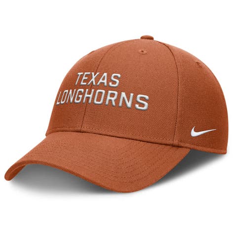Men's Nike  Burnt Orange Texas Longhorns Rise Practice Adjustable Hat