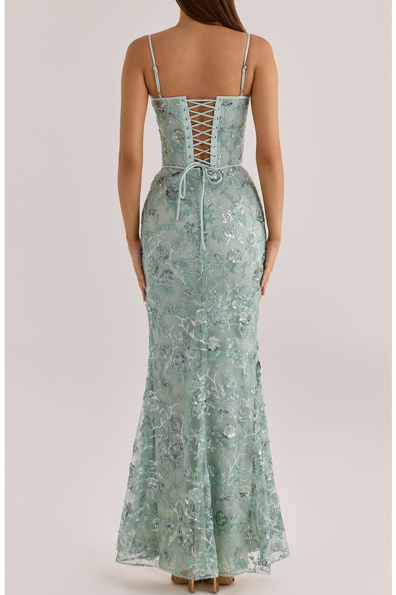 Naima Jade Hand Beaded Dress, Alternate, color, JADE