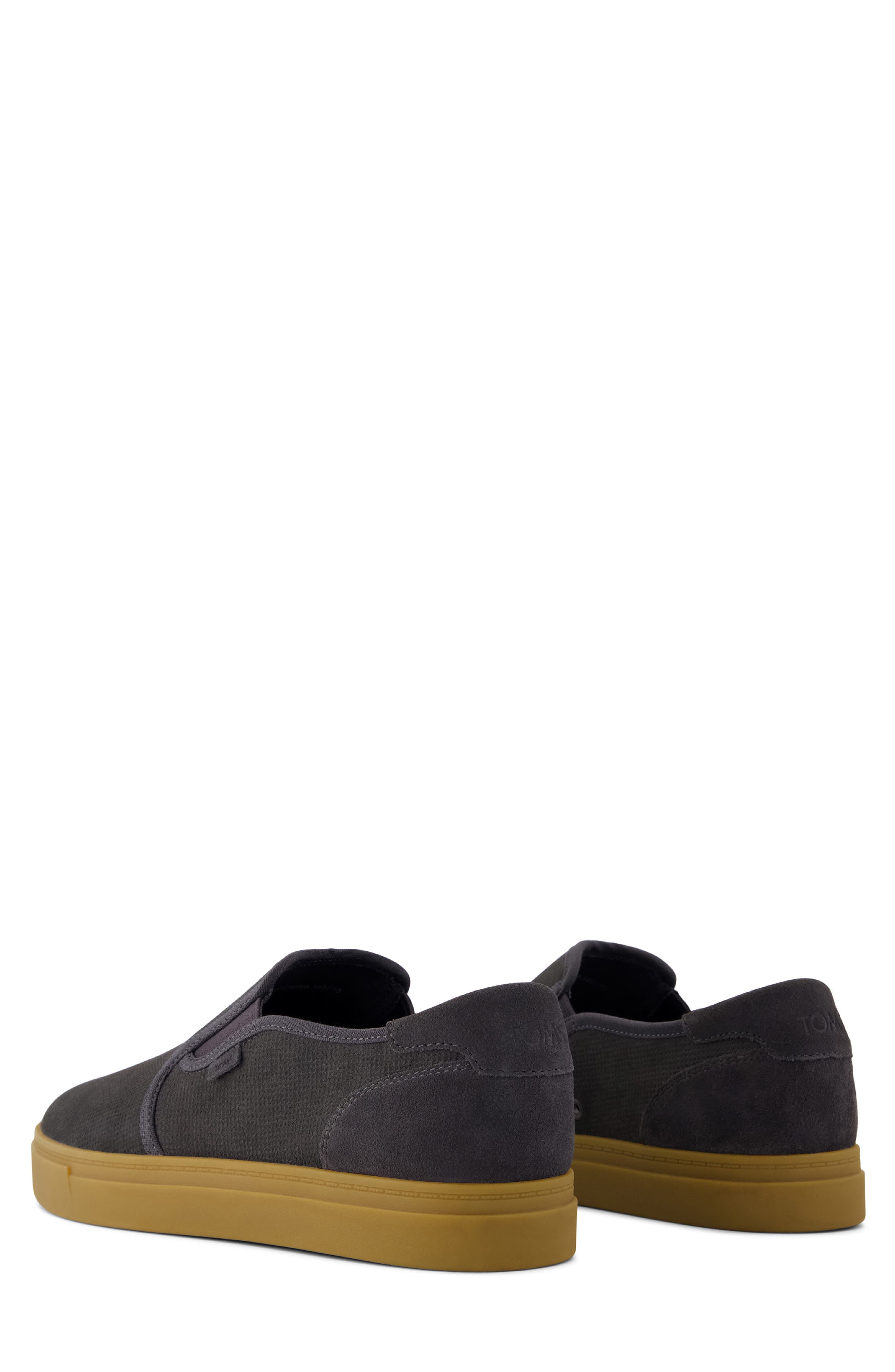Baja Leather Slip-On Sneaker, Alternate, color, DARK GREY