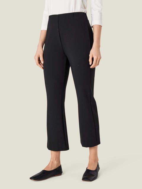 MaPaba High Waisted Flared Crop Pants